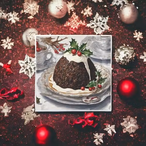 Purely Home Christmas Pudding Glass Hot Pot Stand and Worktop Protector with Non-Slip Feet, W/D: 20 x 20 cm – 2