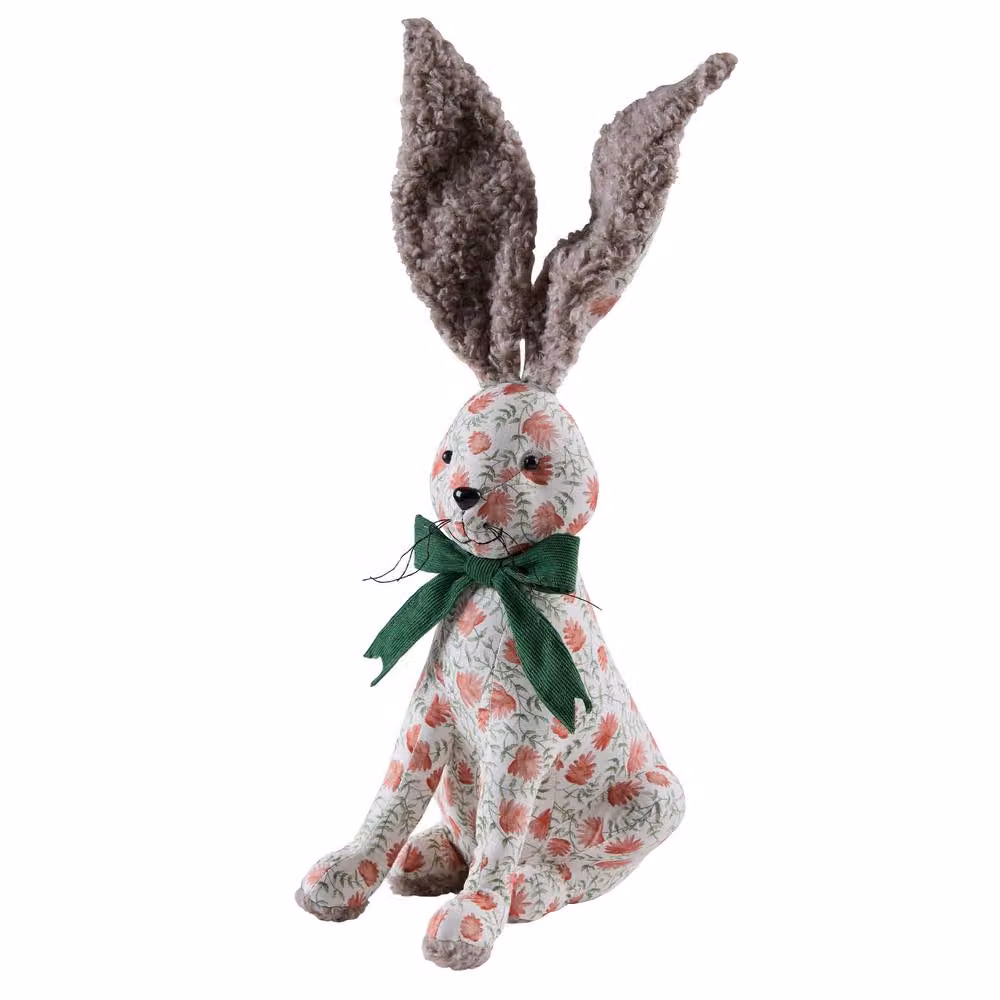 Voyage Maison Hattie Hare Floral Printed Door Stop in Green and Multicolour – 4