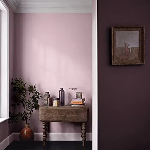 Crown Walls & Ceilings Pink Matt Water Based Paint Tester Sample 40ml – 3