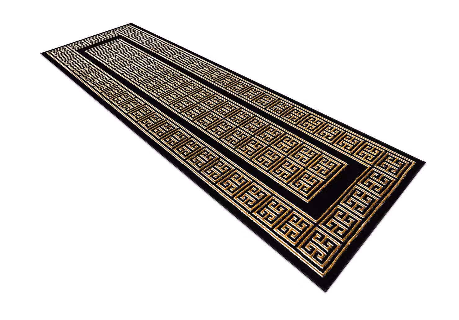 RugsX Allure Geometric Modern Runner in Black, W: 80 cm, L: 200 cm – 4