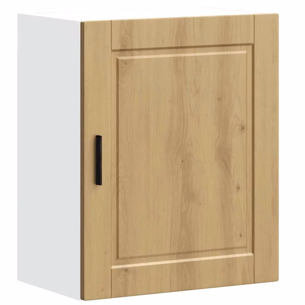 Berkfield Home Porto Artisan Oak Kitchen Wall Cabinet in Brown