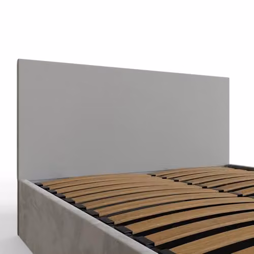 GFW King Size Charcoal Grey Upholstered Fabric Ottoman Bed Frame with Hydraulic Lift and Stitched Headboard, W/D/H: 180 x 200 cm – 4