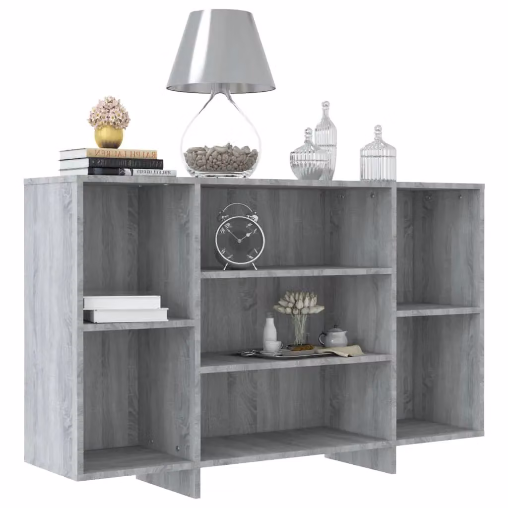 Berkfield Home Modern Grey Sonoma Sideboard, W/D/H: 120 x 30 x 75 cm – 3