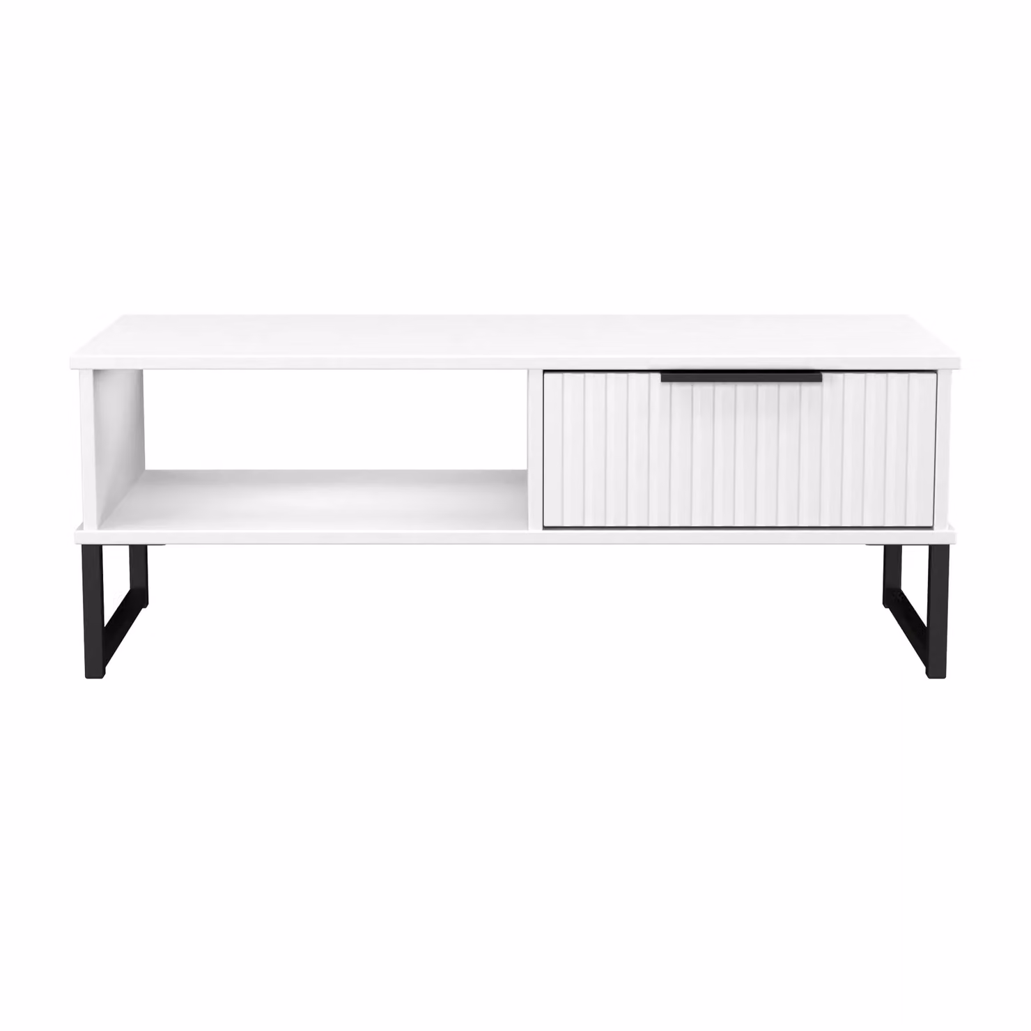 2 U Menai 1 Drawer Coffee Table in White – 2
