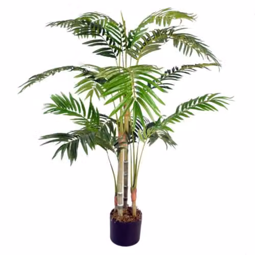 Leaf Large Green Artificial Palm Tree, Height: 120 cm