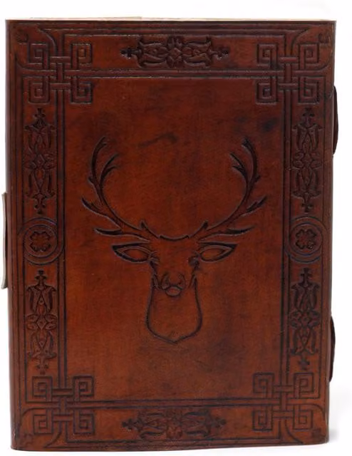 KDMK Brown Leather Softcover Notebook Journal
