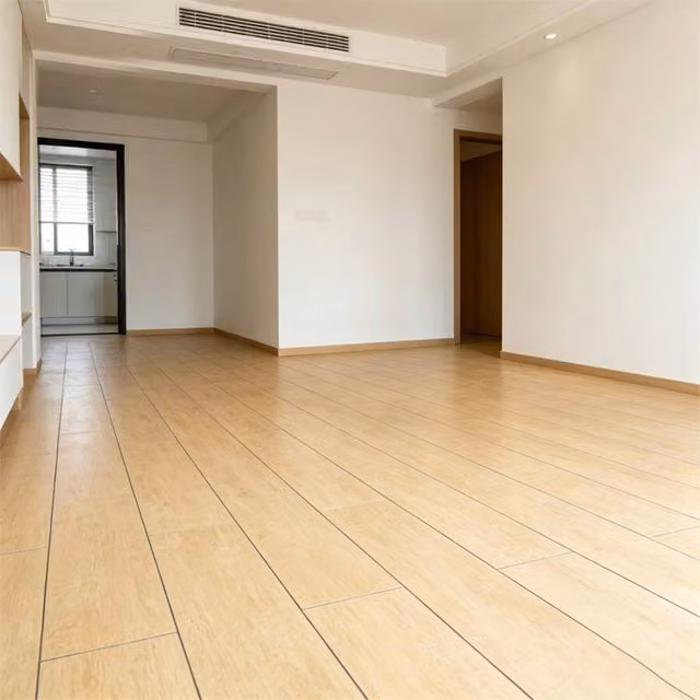 EONLION Self Adhesive Wood Look Vinyl Floor Plank Tiles in Natural Beige, 5m2
