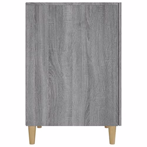 vidaXL Computer Desk in Grey Sonoma, W/D/H: 140 x 50 x 75 cm – 4