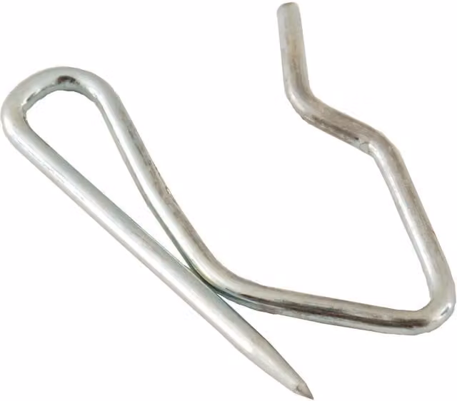 Terrys Chrome Pin Hooks, Pack of 25, Silver