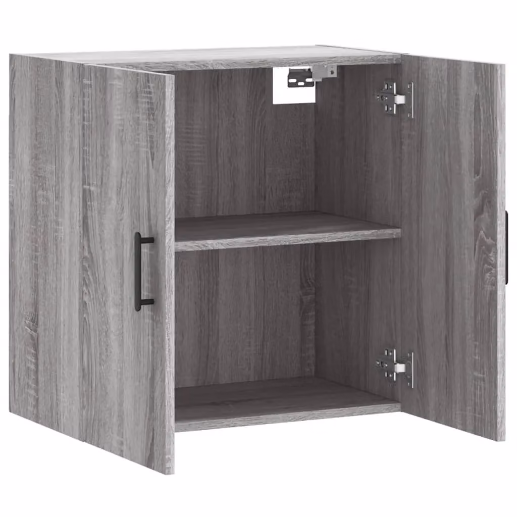 Berkfield Home Wall Cabinet in Grey Sonoma, W/D/H: 60 x 31 x 60 cm – 3