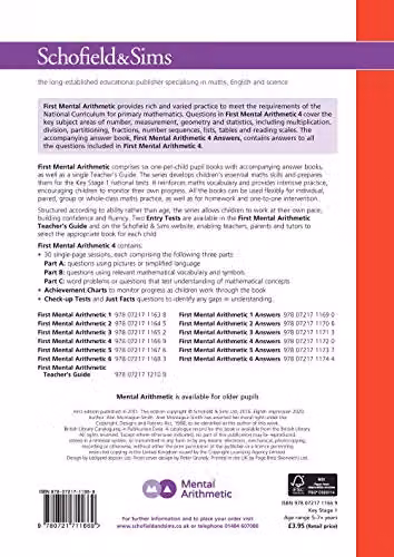 Schofield & Sims First Mental Arithmetic 4: Arithmetic, Number Vocabulary and Problem Solving for Year 2, Ages 6-7 – 2