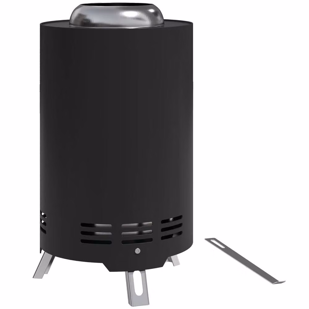 Wyld Haus Balatti Small Black Stainless Steel Tabletop Smokeless Fire Pit – 2