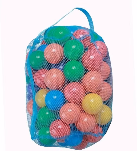 MantraRaj 100 Pieces Multicolour Plastic Soft Ball Pit Balls for Kids