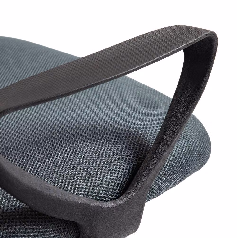 STILVORA Grey Fabric Mesh Tall Office Task Chair with Footrest and Armrests – 5