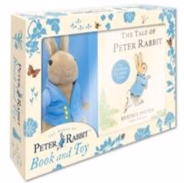 Beatrix Potter Peter Rabbit Book and Toy Gift Set, Multicolour