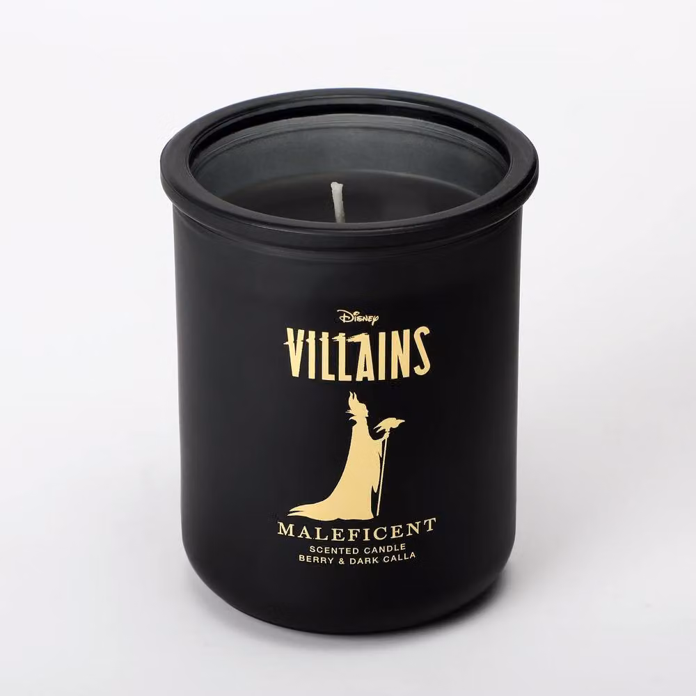 Disney Maleficent Inspired Candle in Black and Gold with Fruity, Floral and Gourmand Scents, 252g – 3