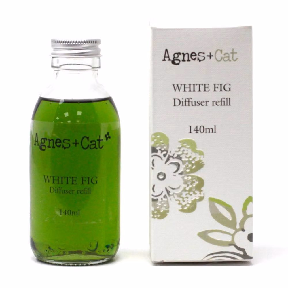 Serenityy White Fig Essence Reed Diffuser Collection in Green – 2