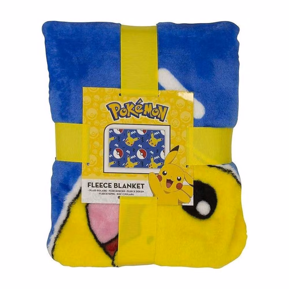 Pokemon Memphis Multicolour Fleece Baby Blanket – 3