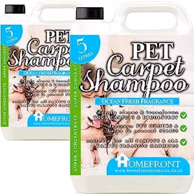 Homefront Pet Carpet Shampoo in Blue and White, 10kg