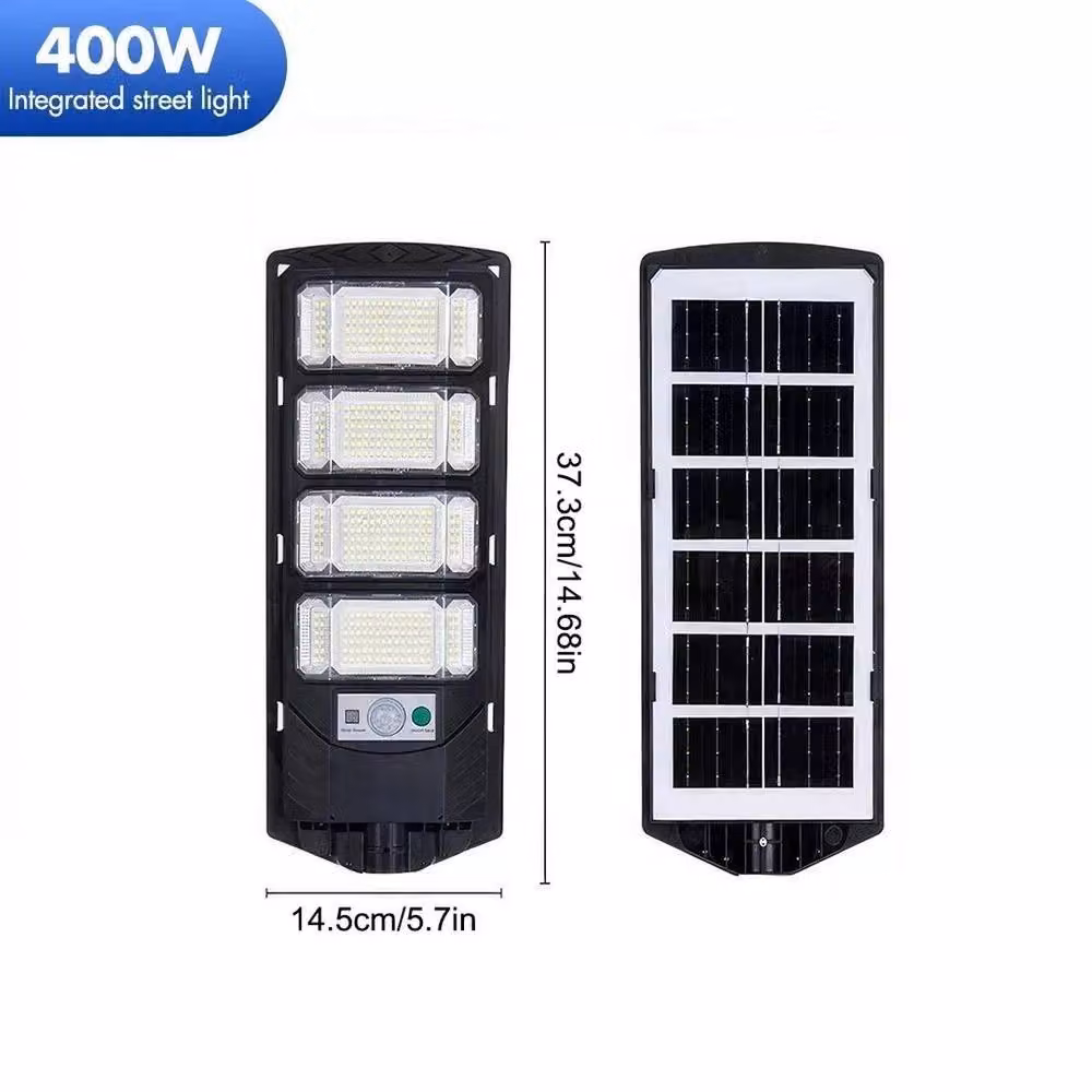FLAVORA Solar LED Outdoor Motion Sensor Wall Light in Black – 2