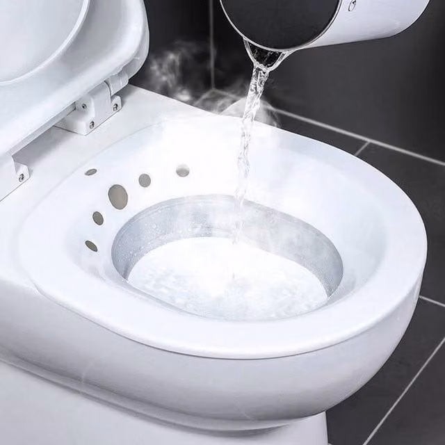 NESTLUNE Portable Foldable Bidet Basin in White – 1