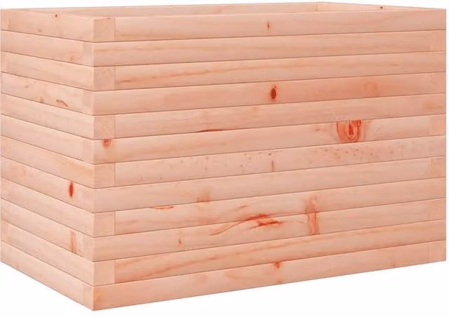 Berkfield Home Garden Planter in Brown Solid Wood, W/D/H: 70 x 40 x 45.5 cm – 1