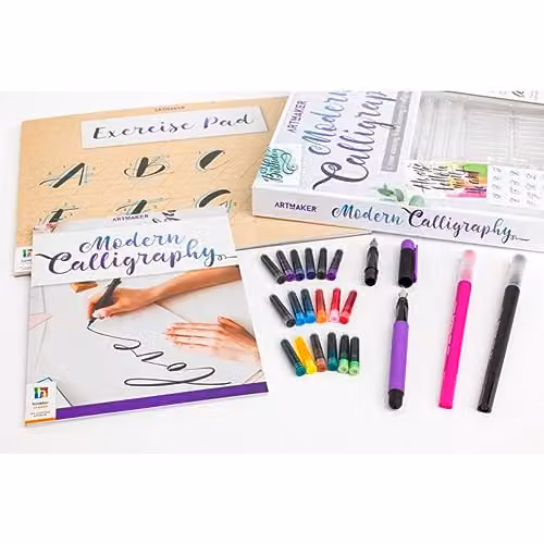 Hinkler Art Maker Modern Calligraphy Kit in Multicolour – 2