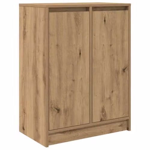 vidaXL Artisan Oak Sideboard in Brown, W/D/H: 57 x 34 x 76 cm