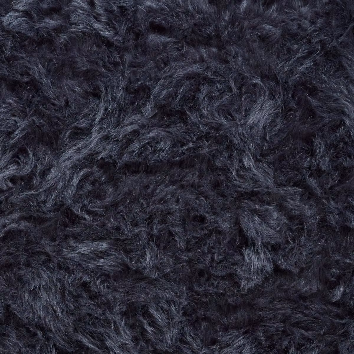 The Rug Shop UK Blue Modern Shaggy Plain Easy To Clean Navy Area Rug W: 160 cm, L: 230 cm – 3