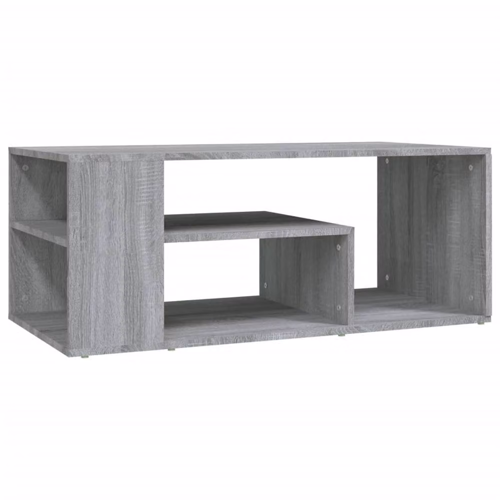 Berkfield Home Modern Grey Sonoma Coffee Table, W/D/H: 100 x 50 x 40 cm – 3