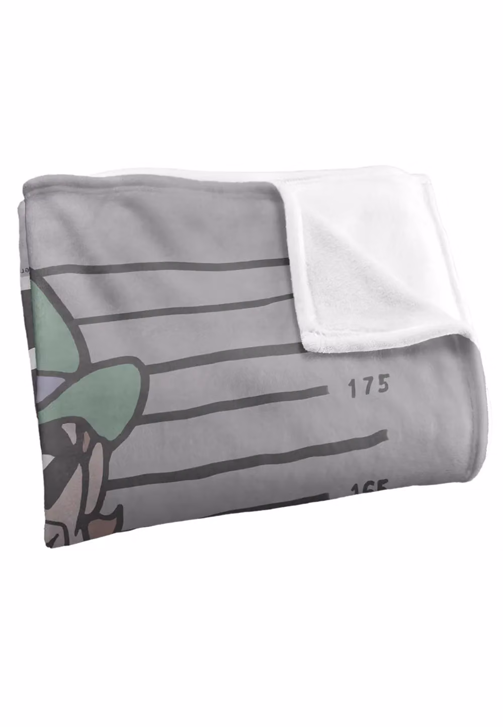 DC Comics Batman The Riddler Mugshot Blanket, White, W: 152 cm, D: 127 cm – 3