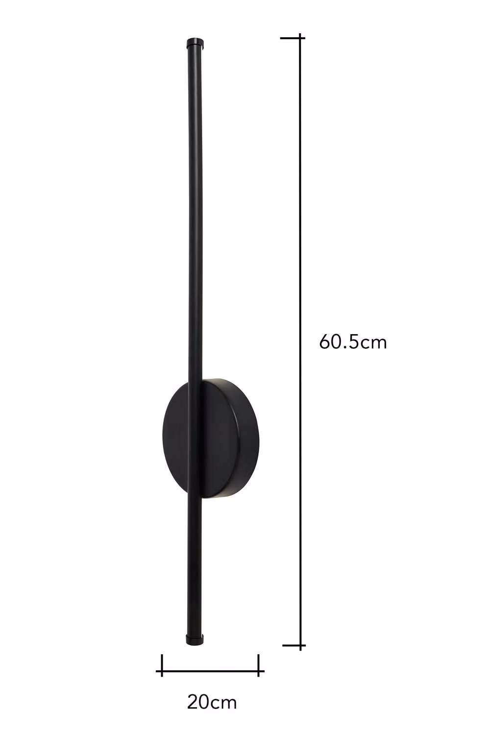 BHS Lighting Rosanna Rechargeable LED Wall Light in Black – 4