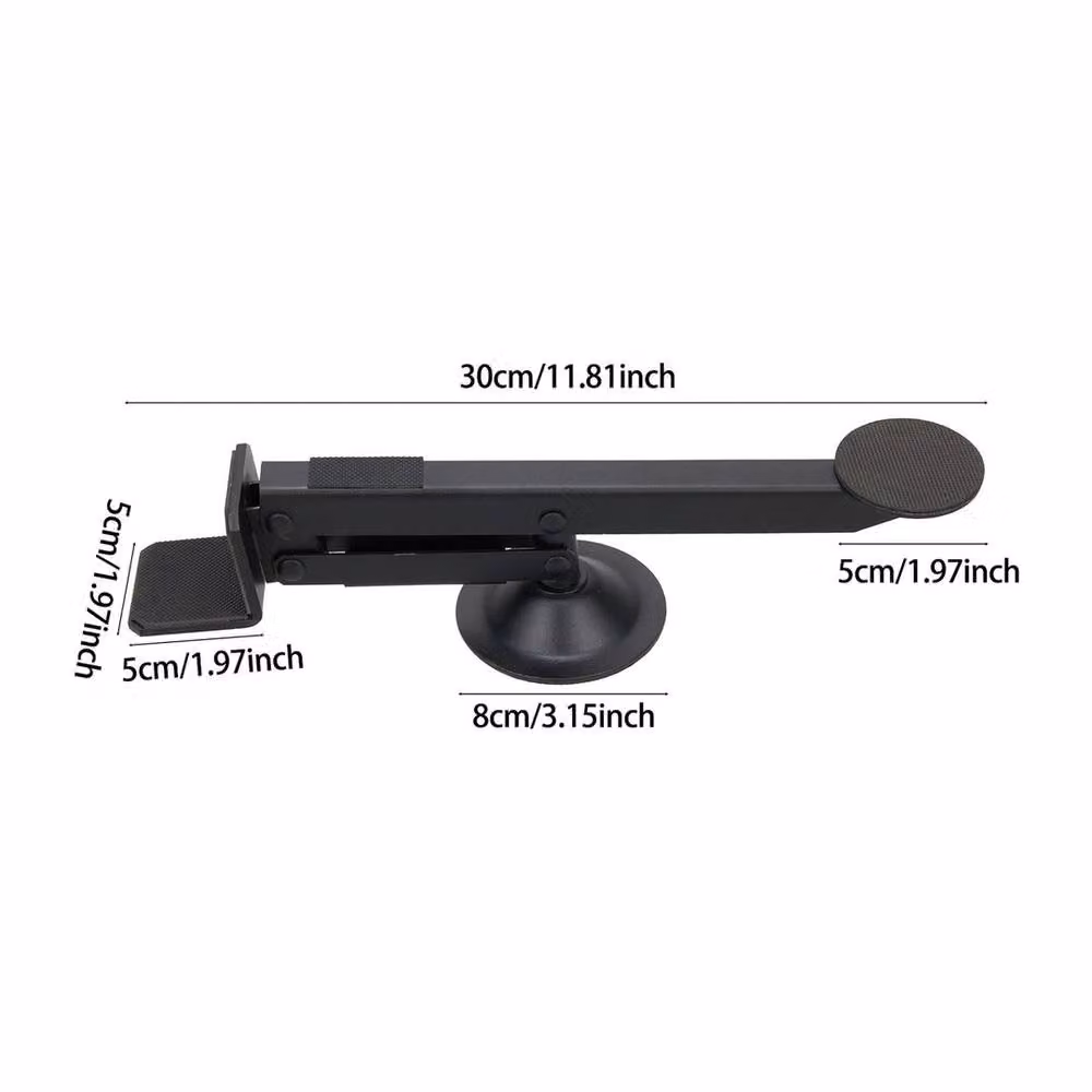 EONLION Foot Operated Door Board Lifter in Black Steel – 2