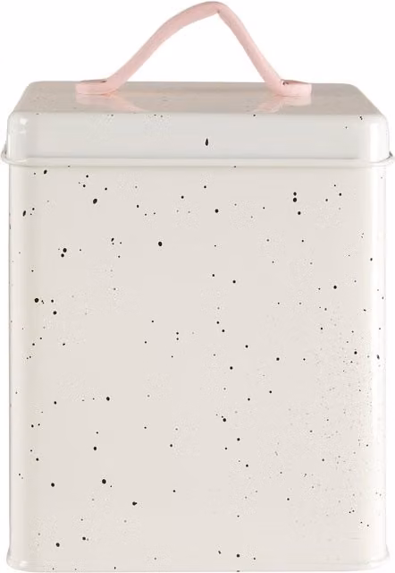 Orsina Large Airtight Ceramic Storage Canister with Heart Motif and Leakproof Lid in White or Black