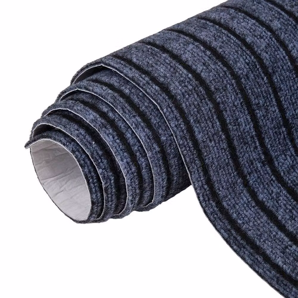 FORGEVIO Modern Home Office Floor Mat in Black and Grey, W: 60 cm, L: 100 cm – 3