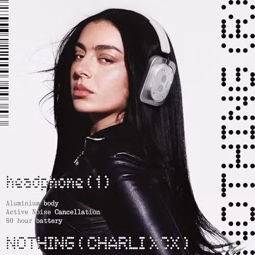 Nothing Hybrid Active Noise Cancelling Wireless Over-Ear Headphones, Black – 2