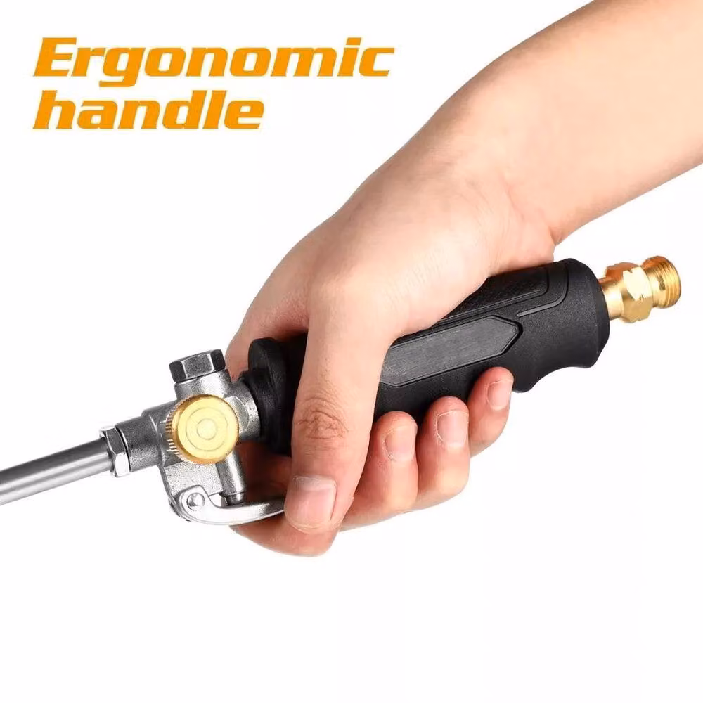 FLAVORA Long Arm Propane Butane Gas Torch Kit in Black, W: 52 cm, H: 1000 cm – 3