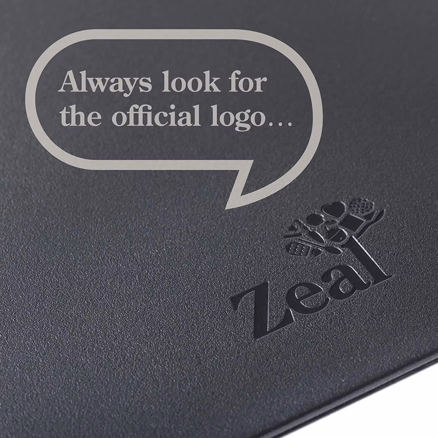 Zeal Slim Straight to Pan Small Rectangular Plastic Chopping Board with Handle, Black – 5