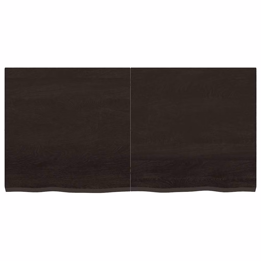 Berkfield Home Wall Mounted Rustic Oak Shelf, Dark Grey, W: 120 cm, D: 60 cm – 3