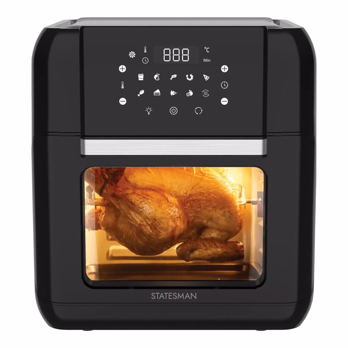 Statesman Digital Air Fryer, 11 Litre, Black – 3