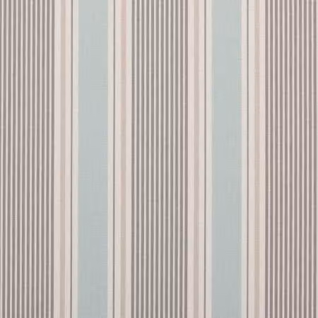 Clarke & Clarke Sail Stripe Fabric in Multicolour
