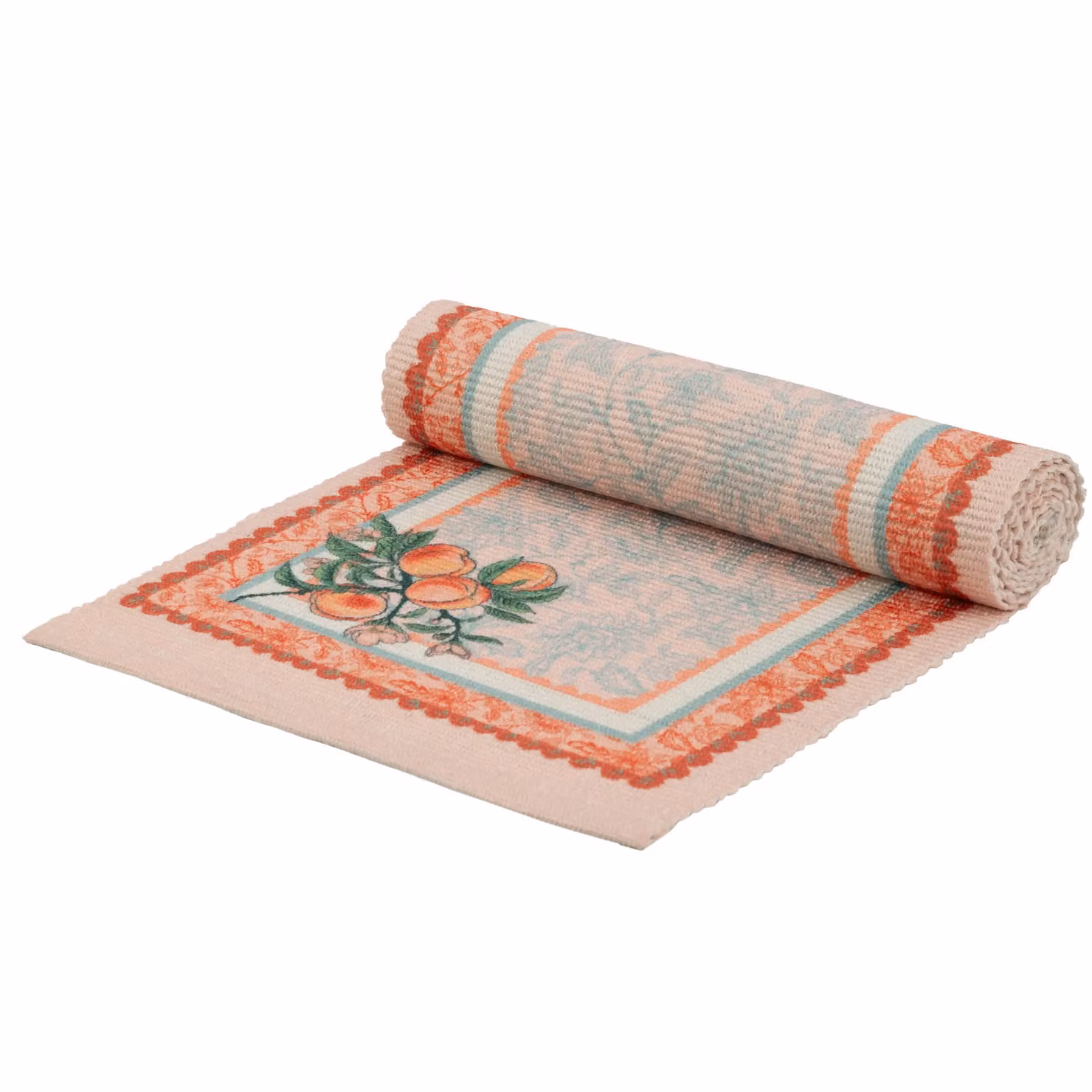 Furn Anemone Peaches Multicolour Floral Indoor and Outdoor Table Runner – 2