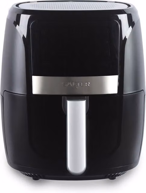 Salter Digital Hot Air Fryer with Timer and Digital Display, Black, 5.7L