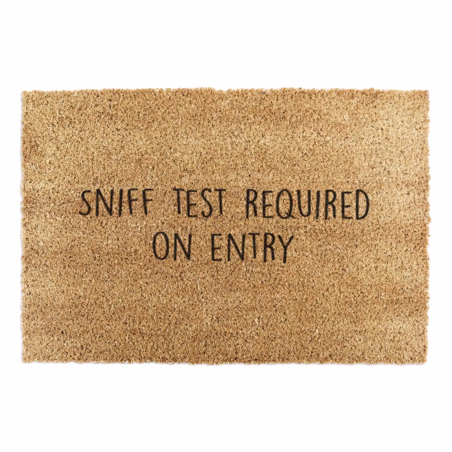 Artsy Mats Sniff Test On Entry Coir Doormat in Brown, W/D: 90 x 60 cm – 2