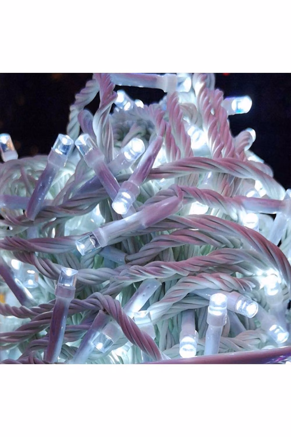 KDMD 100 LED Fairy String Lights with 8 Modes, 10m Length, White Wire, UK Plug – 3