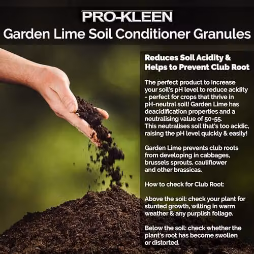 ProKleen Garden Lime Soil Conditioner Granules, 20kg – 2