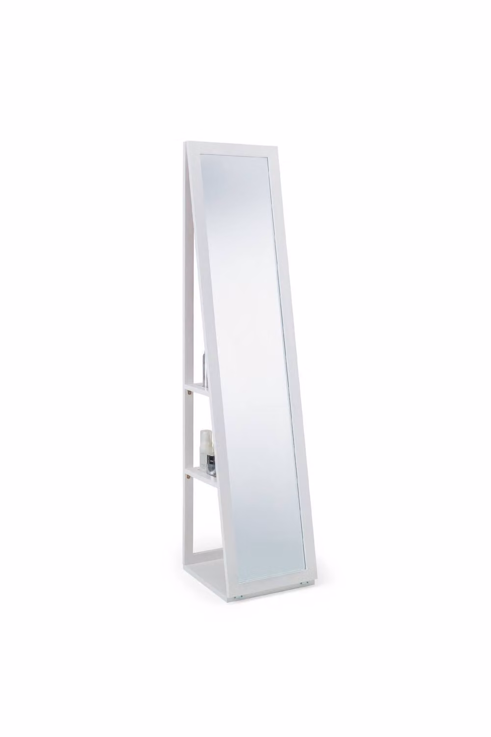 Julian Bowen Fresco Storage Mirror in White – 3