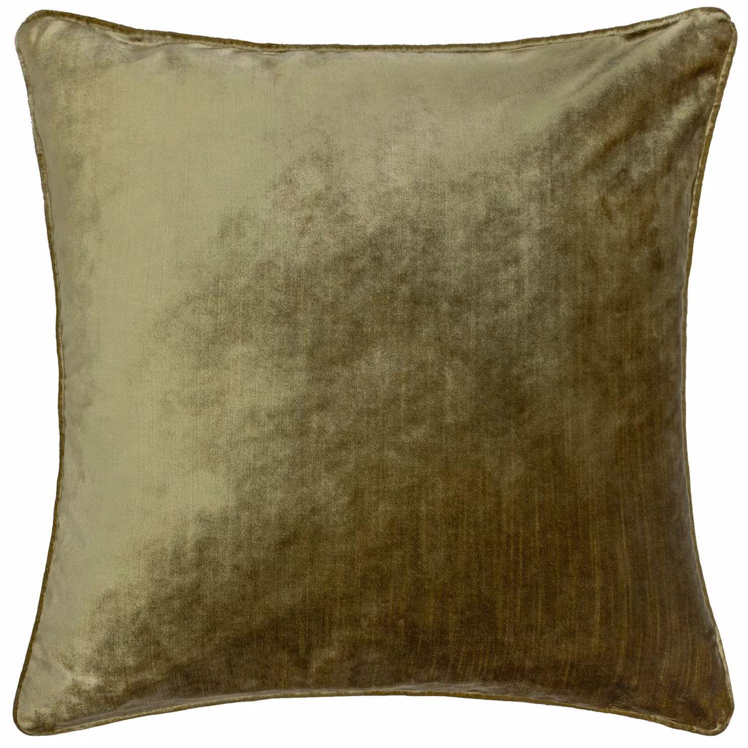 Paoletti Luxe Velvet Square Cushion in Green, W/D/H: 55 x 55 x 55 cm – 5