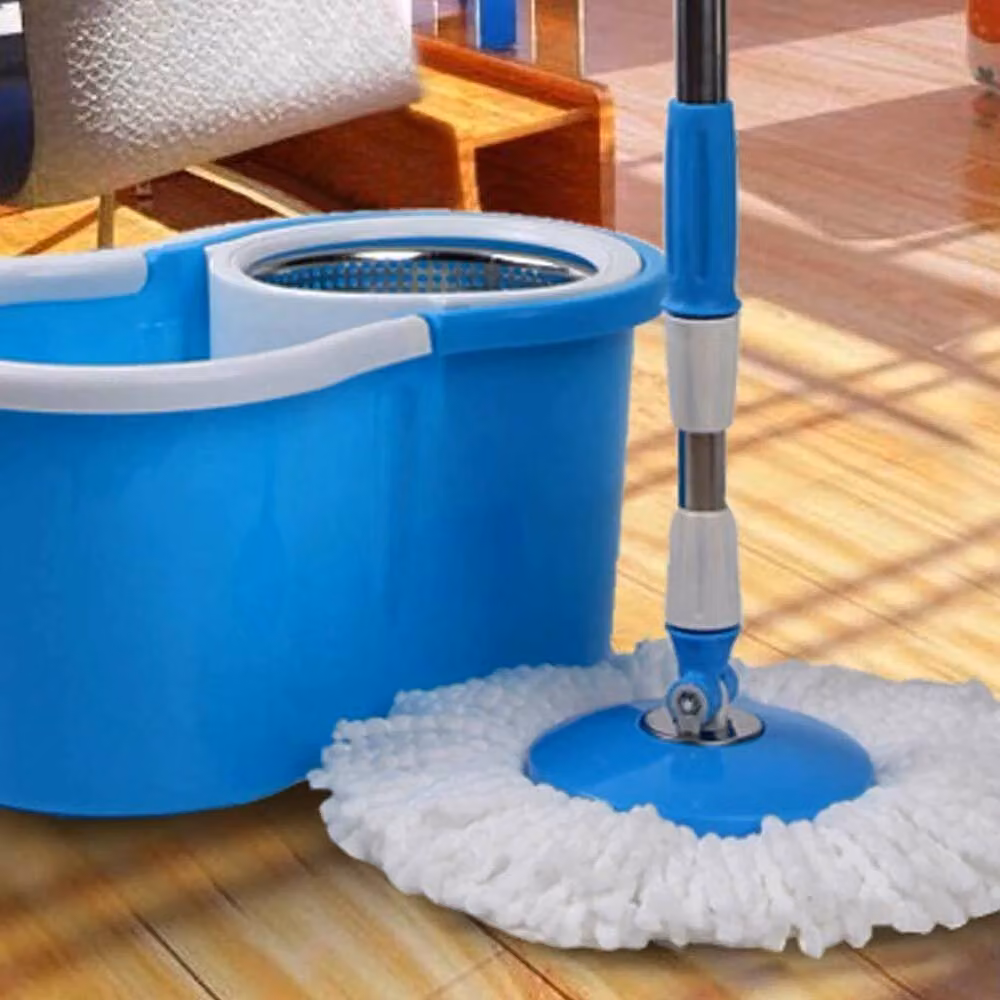 Kelvenix 4x Replacement Mop Microfibre Head Refills in White – 3