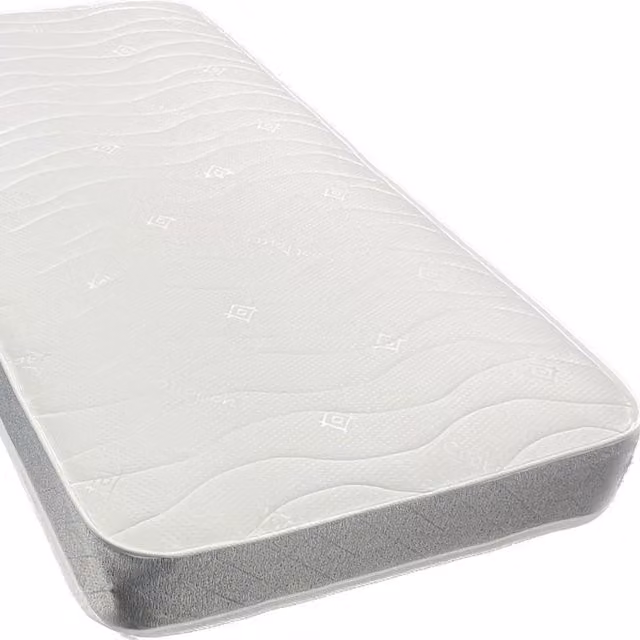Wilson Ortho Standard Hybrid Memory Foam and Spring Mattress, Grey and White, W/D/H: 180 x 200 x 20 cm